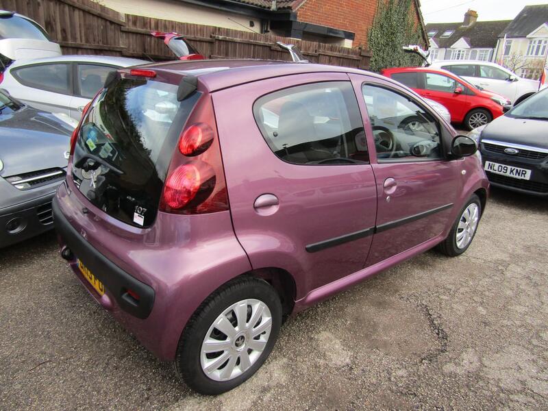 View PEUGEOT 107 1.0 12V Active  One Former Keeper( One Lady Since 12 months old)