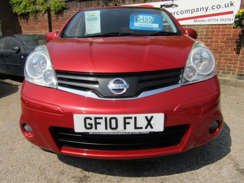 View NISSAN NOTE 1.6 16V n-tec  ONE LADY OWNER FROM NEW, Full Service History, 15 Service Stamps!!