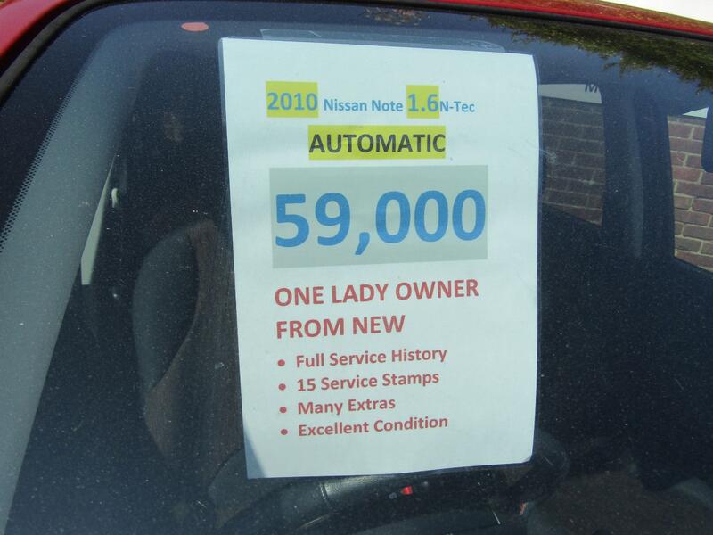NISSAN NOTE