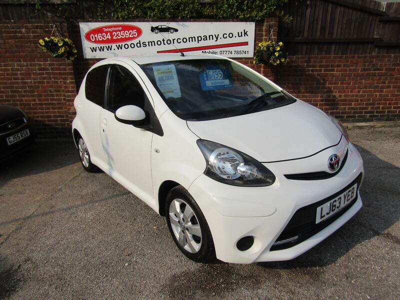 View TOYOTA AYGO 1.0 VVT-i Move S-AUTOMATIC   2 Former Keepers, Only 48,000 miles,  Service History,  7 Service Stamp