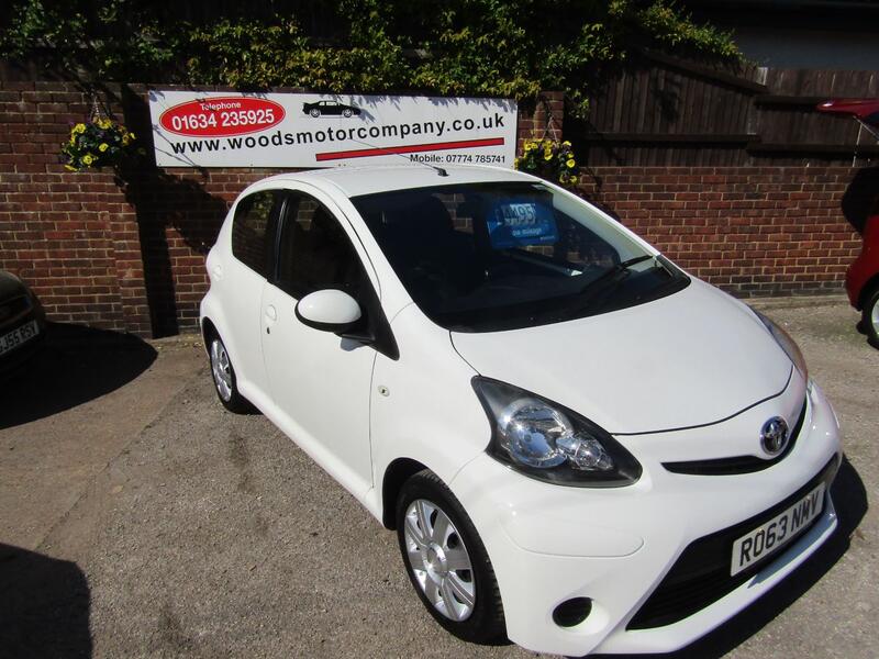 View TOYOTA AYGO 1.0 VVT-i Move  Two Former Keepers, Only 58,000 miles,   FSH, 6 Service Stamps