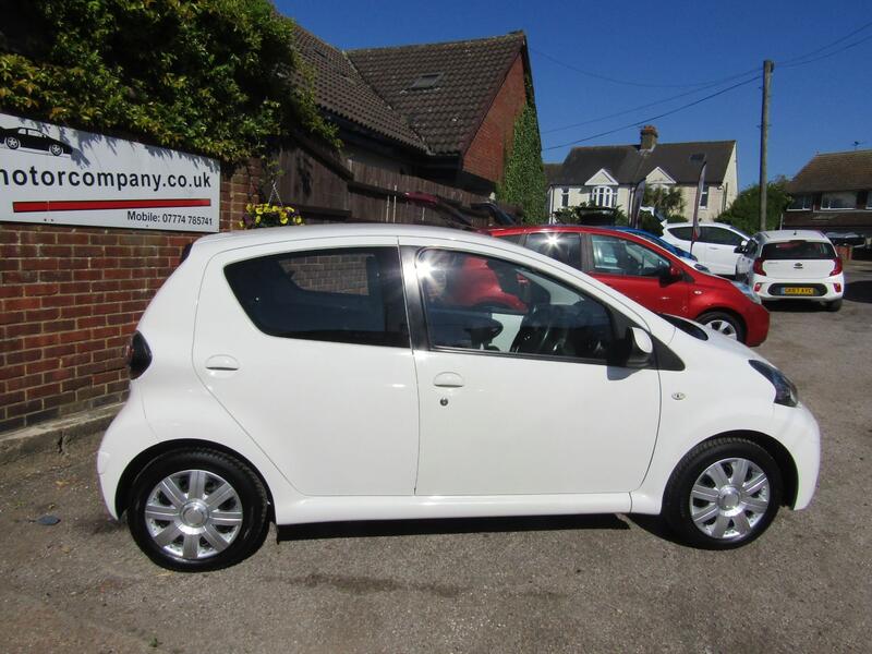 View TOYOTA AYGO 1.0 VVT-i Move  Two Former Keepers, Only 58,000 miles,   FSH, 6 Service Stamps