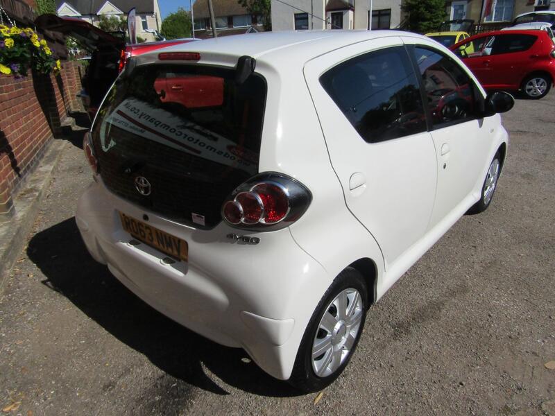 View TOYOTA AYGO 1.0 VVT-i Move  Two Former Keepers, Only 58,000 miles,   FSH, 6 Service Stamps