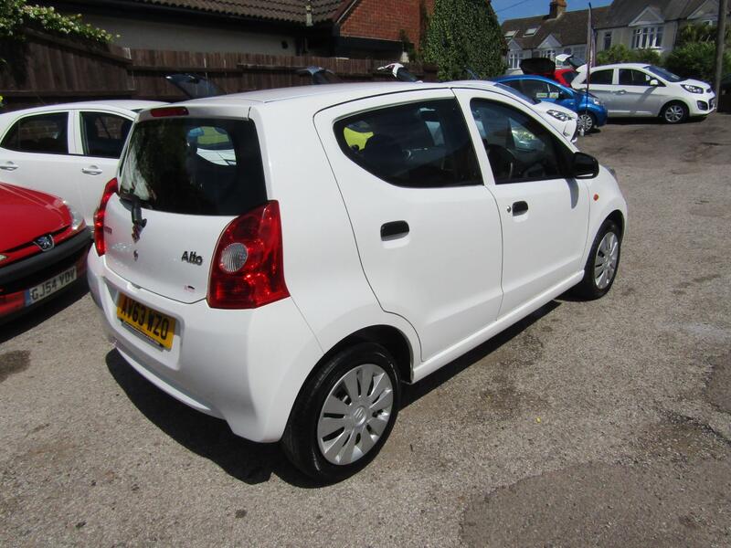 View SUZUKI ALTO 1.0 12V SZ  Two Former Keepers,  Only 54,000 miles,  Full Service History,Only £20 Tax