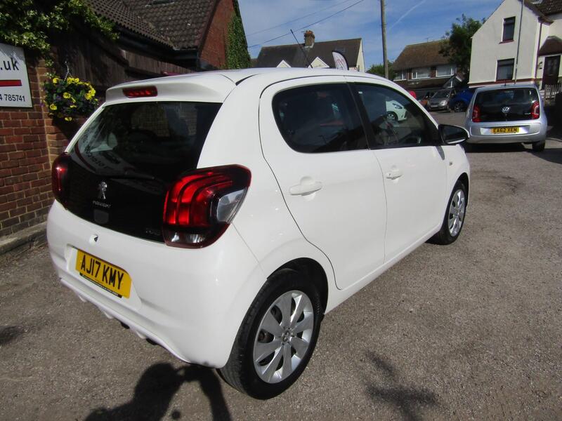 View PEUGEOT 108 1.0 Active 2 Former Keepers, Only 46,000 miles, Service History