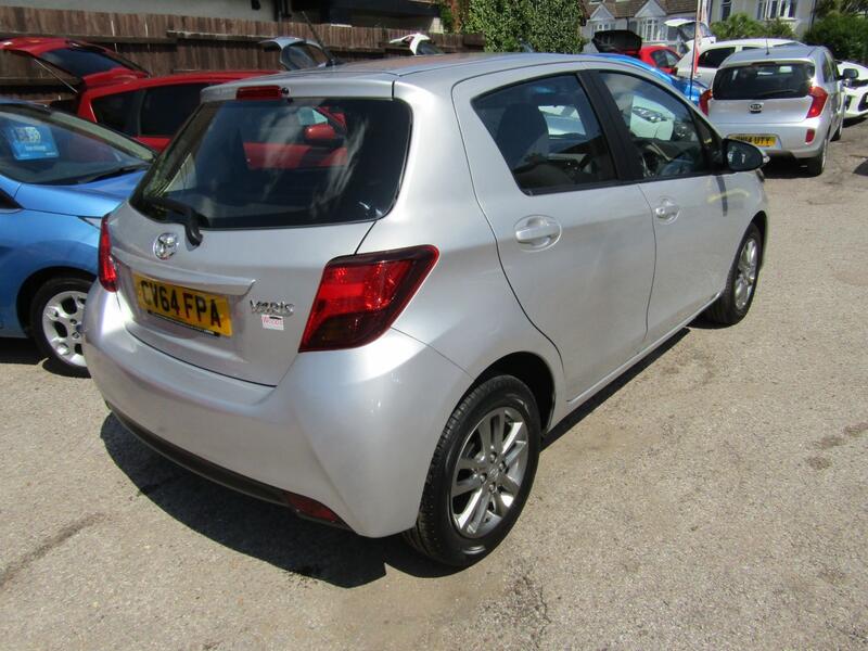 View TOYOTA YARIS 1.3 Dual VVT-i Icon  2 Former Keepers, Only 58,000 miles, Only £35 Tax