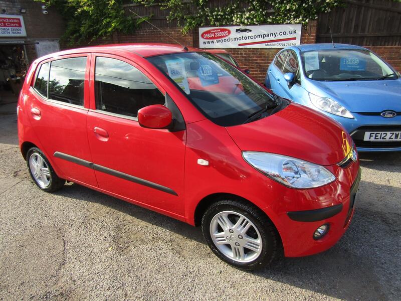 View HYUNDAI I10 1.2 Comfort  One Lady Owner From New, Only 49,000 miles, Service History, Only £35 Road Tax