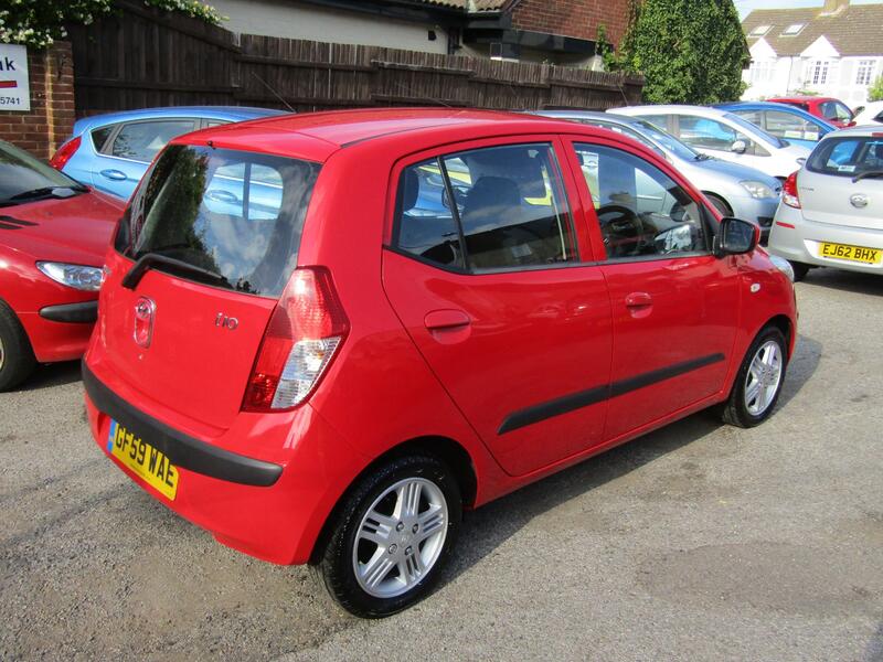 View HYUNDAI I10 1.2 Comfort  One Lady Owner From New, Only 49,000 miles, Service History, Only £35 Road Tax