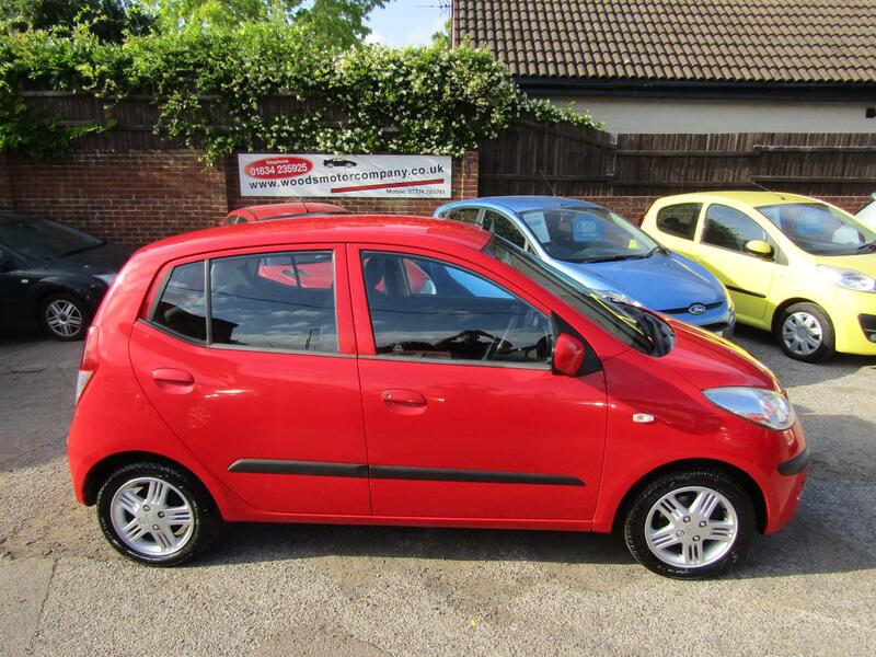 View HYUNDAI I10 1.2 Comfort  One Lady Owner From New, Only 49,000 miles, Service History, Only £35 Road Tax
