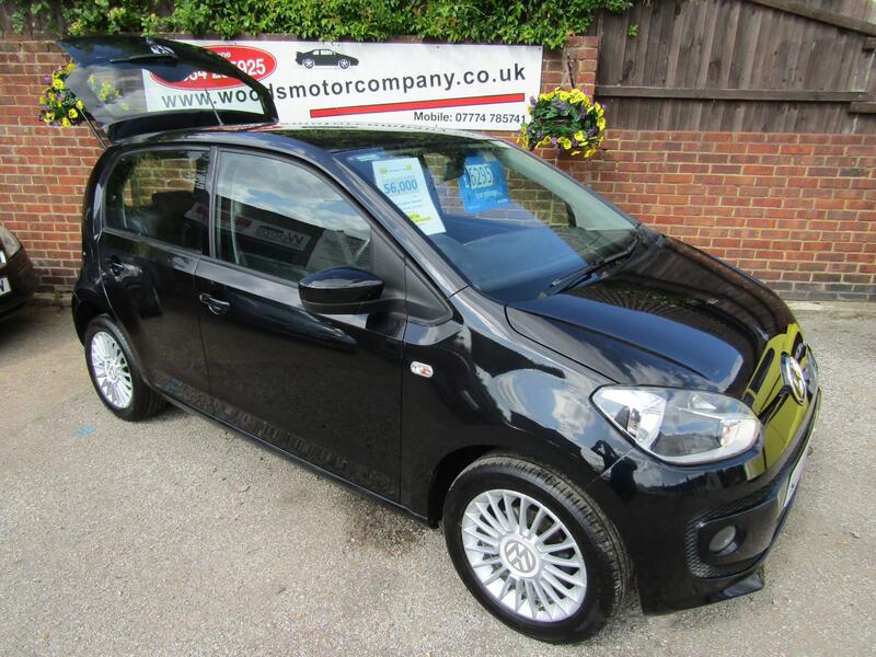 View VOLKSWAGEN UP 1.0 High up!  One Former Keeper, Only 56,000, Only Service History, £20 Road Tax
