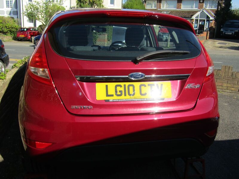 View FORD FIESTA ZETEC   Only 52,000 miles,   Full Service History,  6 Ford Service Stamps