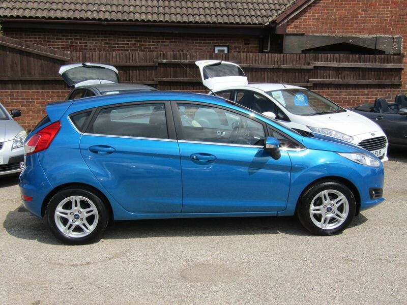 View FORD FIESTA ZETEC  One Owner Previously To Us,  Only 65,000 Miles,  Service History,  Lovely Colour