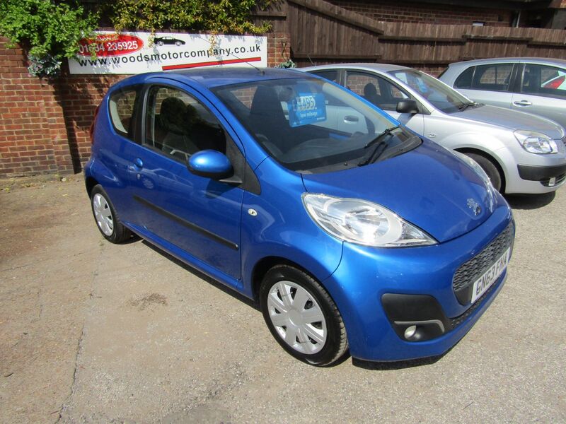 View PEUGEOT 107 ACTIVE 1.0   Only 71,000 miles,   Full Service History,   Free Tax